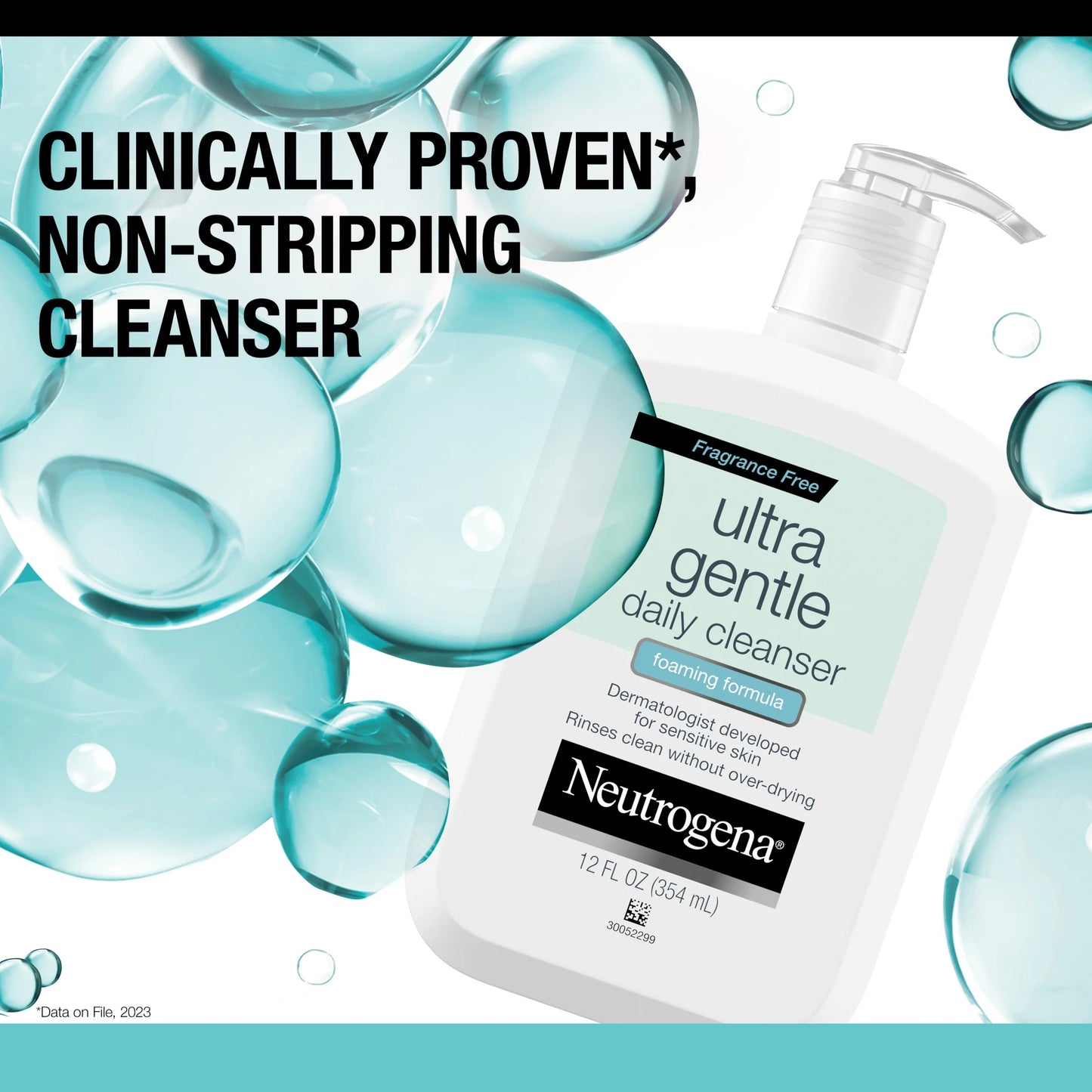(2 Pack)  Ultra Gentle Foaming Facial Cleanser, Daily Face Wash, 12 Fl. Oz